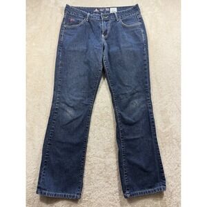 LAPCO‎ FR Womens Flame Resistant Industrial Workwear Blue Jeans 10 Meas: 32x30
